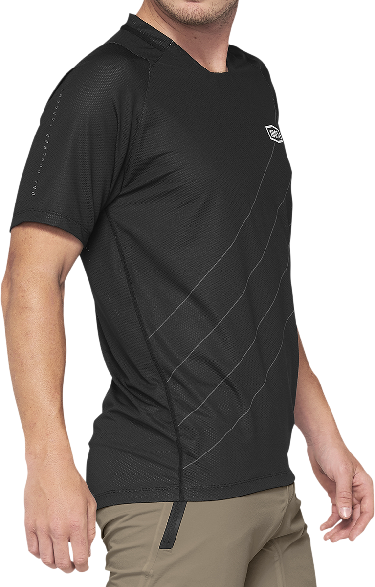 100% Celium Jersey - Gray/Black - Large 41204-290-12