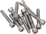 DRAG SPECIALTIES Bolts - Socket-Head - Smooth - 10-24 x 1-1/4" MPB196S