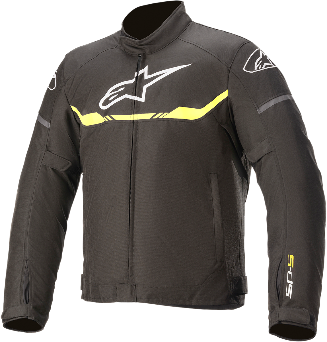 ALPINESTARS T-SP S Waterproof Jacket - Black/Yellow - 2XL 3200120-155-2X