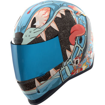 ICON Airform™ Motorcycle Helmet - 9 Lives - Blue - XL 0101-17387