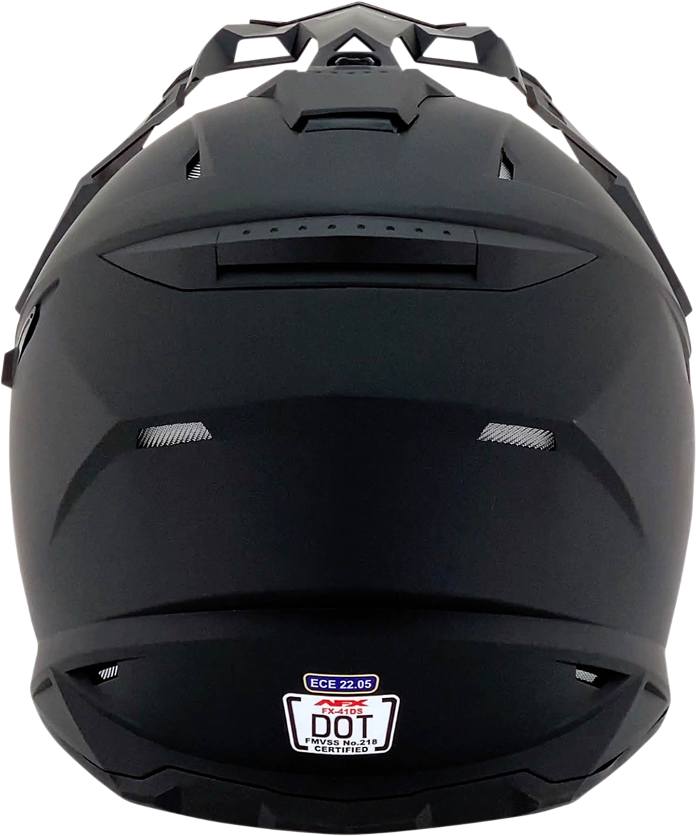 AFX FX-41DS Motorcycle Helmet - Matte Black - Medium 0110-3738