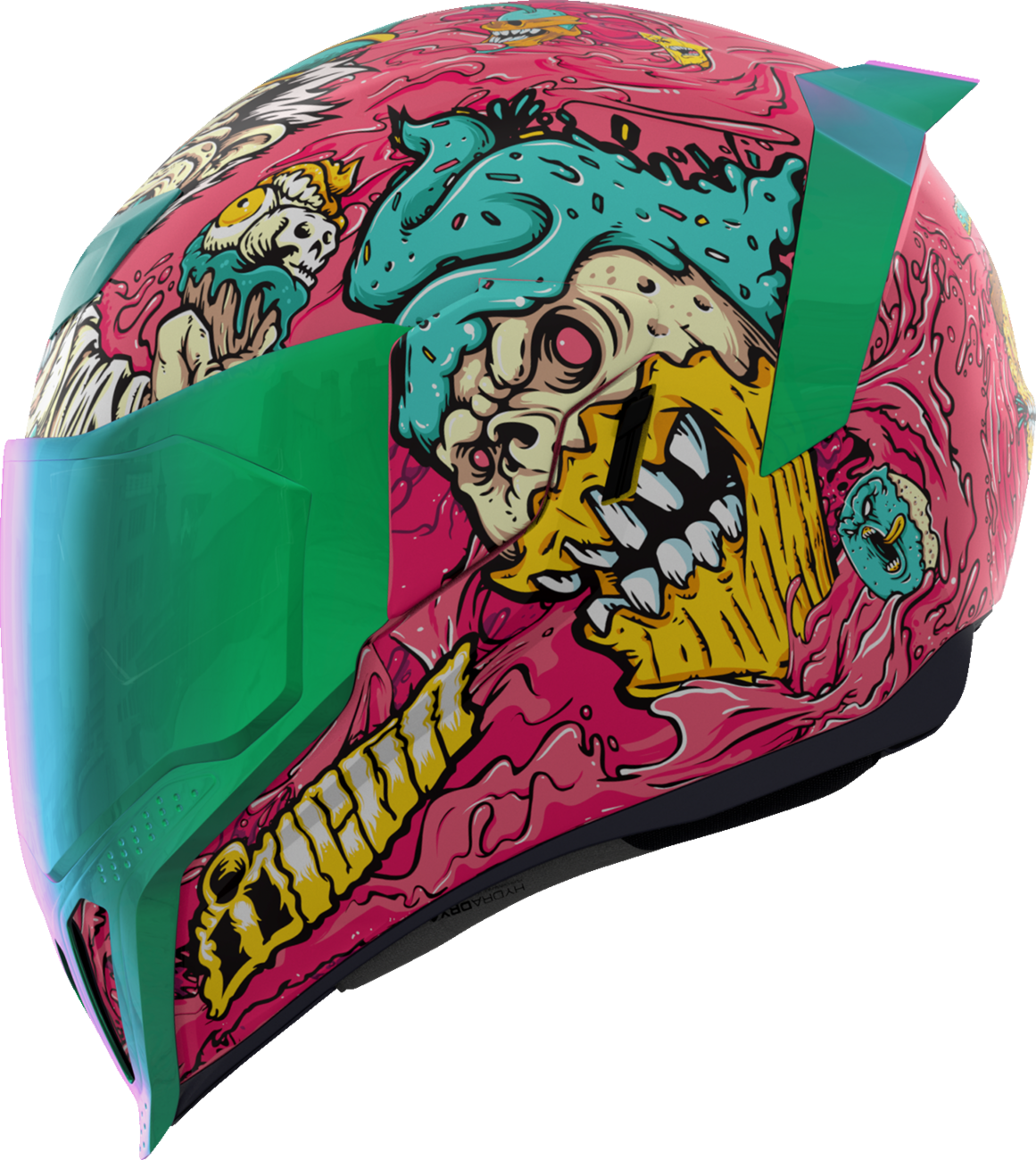 ICON Airflite™ Motorcycle Helmet - Snack Attack - MIPS® - Pink - 2XL 0101-16932