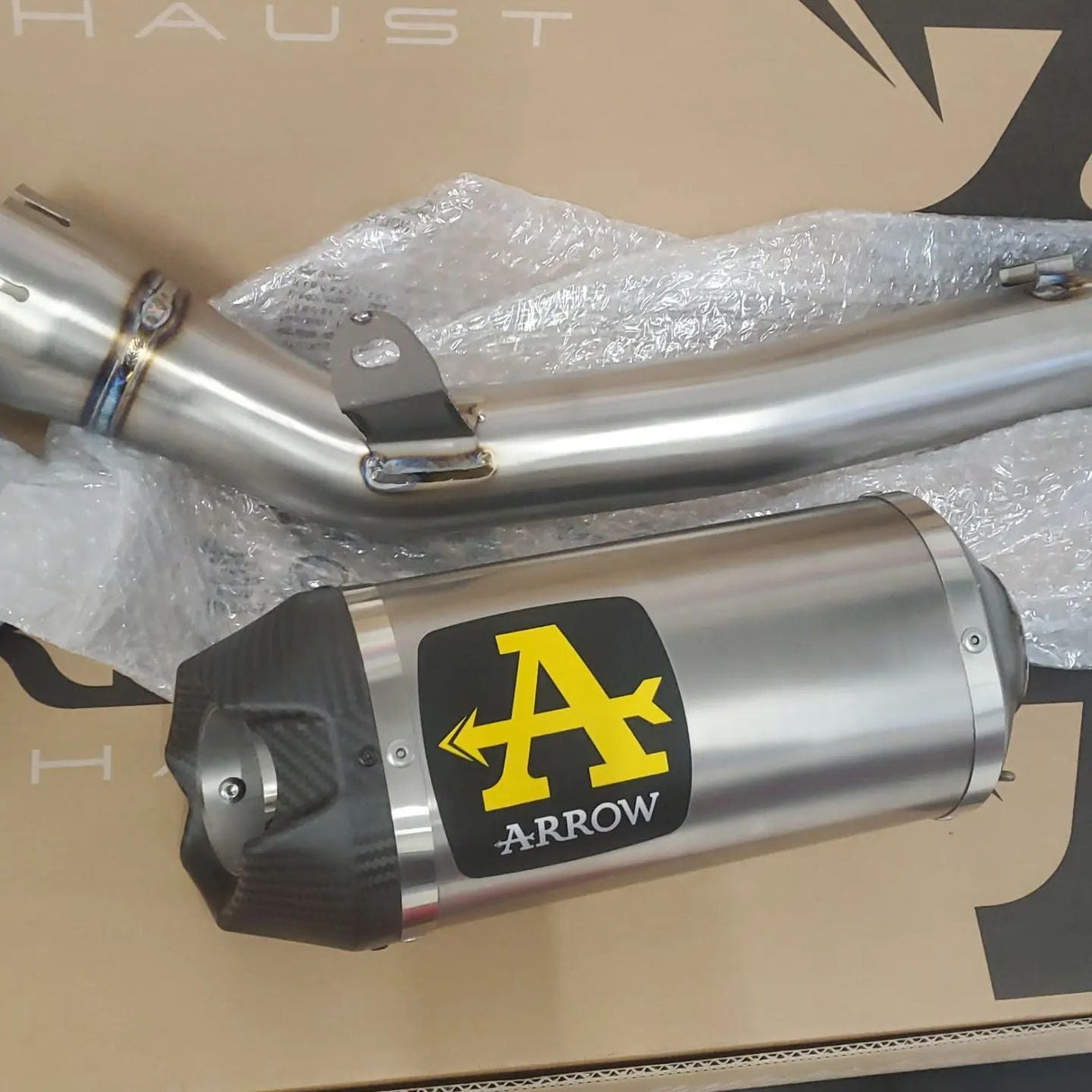 Arrow Racing Titanium Half System With Indy Race Silencer Kawasaki ZX10RR 2021-2024 71215hk