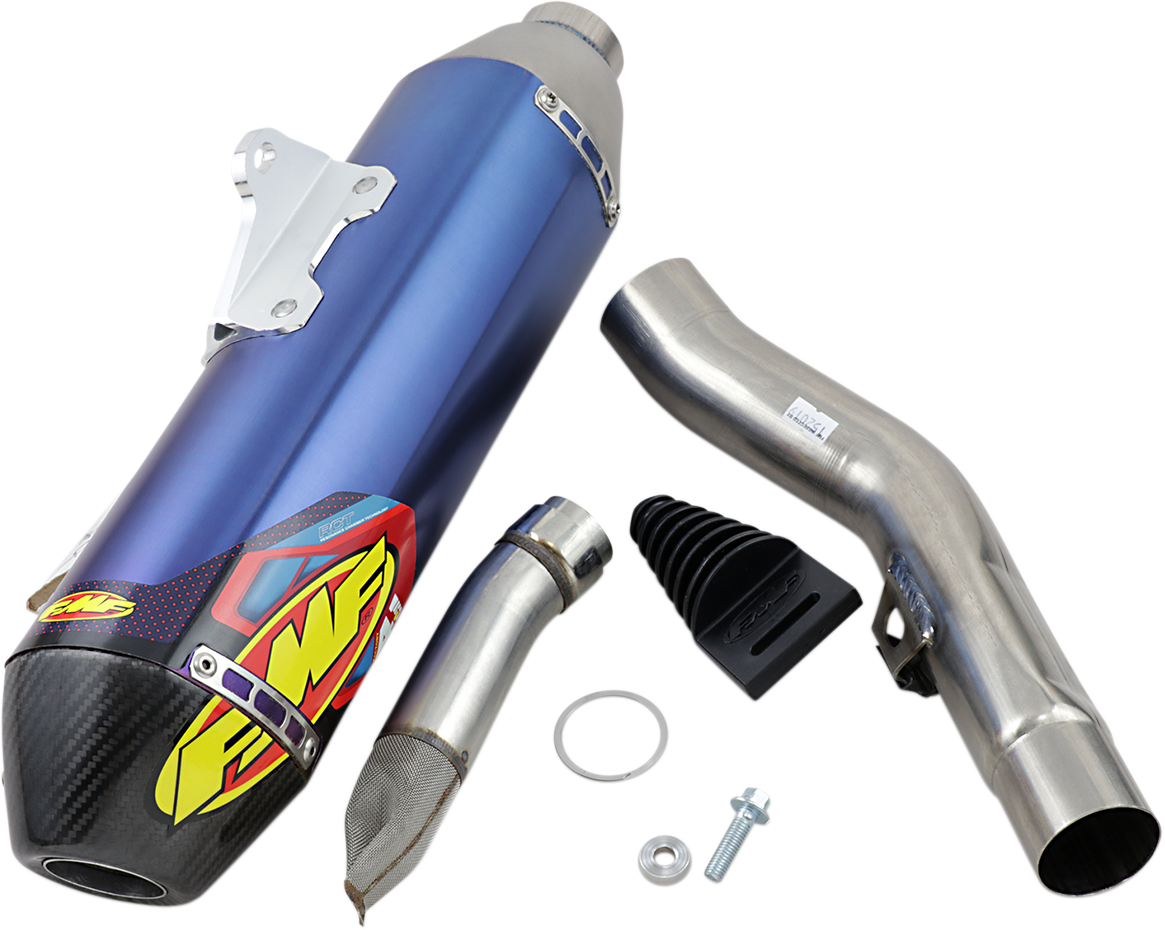 FMF Factory 4.1 RCT Muffler - Anodized Titanium RM-Z 250 2019-2024 043373 1821-1959