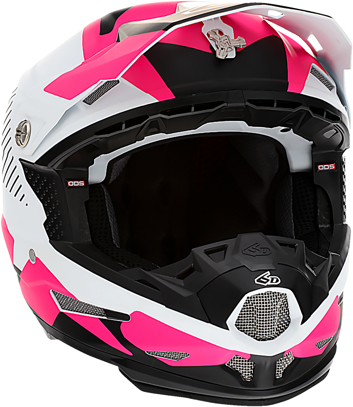 6D ATR-2 Motorcycle Helmet - Fusion - Neon Pink - XS 12-2944