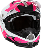 6D ATR-2 Motorcycle Helmet - Fusion - Neon Pink - XS 12-2944