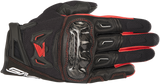 ALPINESTARS Honda SMX-2 Air Carbon V2 Gloves - Black/Red - Large 3567818-13-L