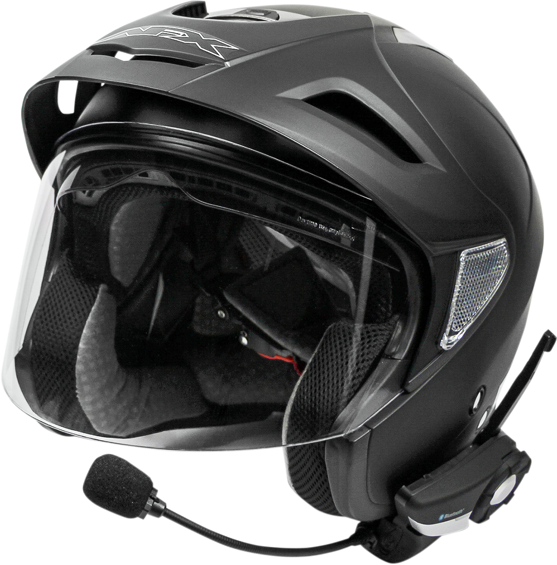 AFX FX-50 Motorcycle Helmet - Matte Black - Medium 0104-1371