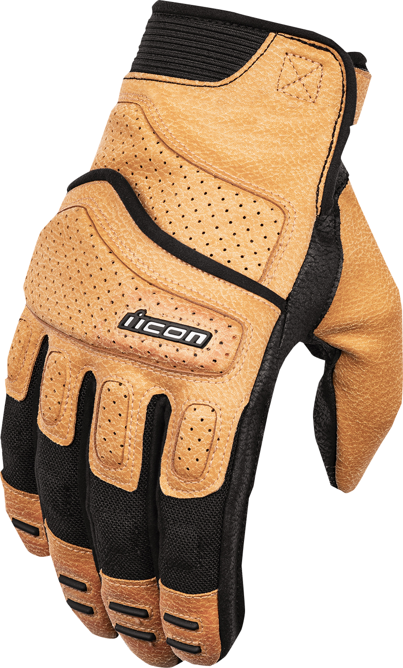 ICON Superduty3™ Gloves - Tan - Small 3301-4600