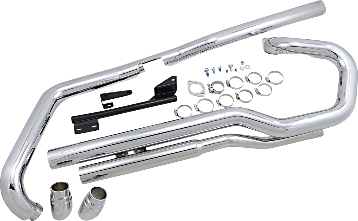 COBRA Speedster Slashdown Exhaust - VTX1800 1826