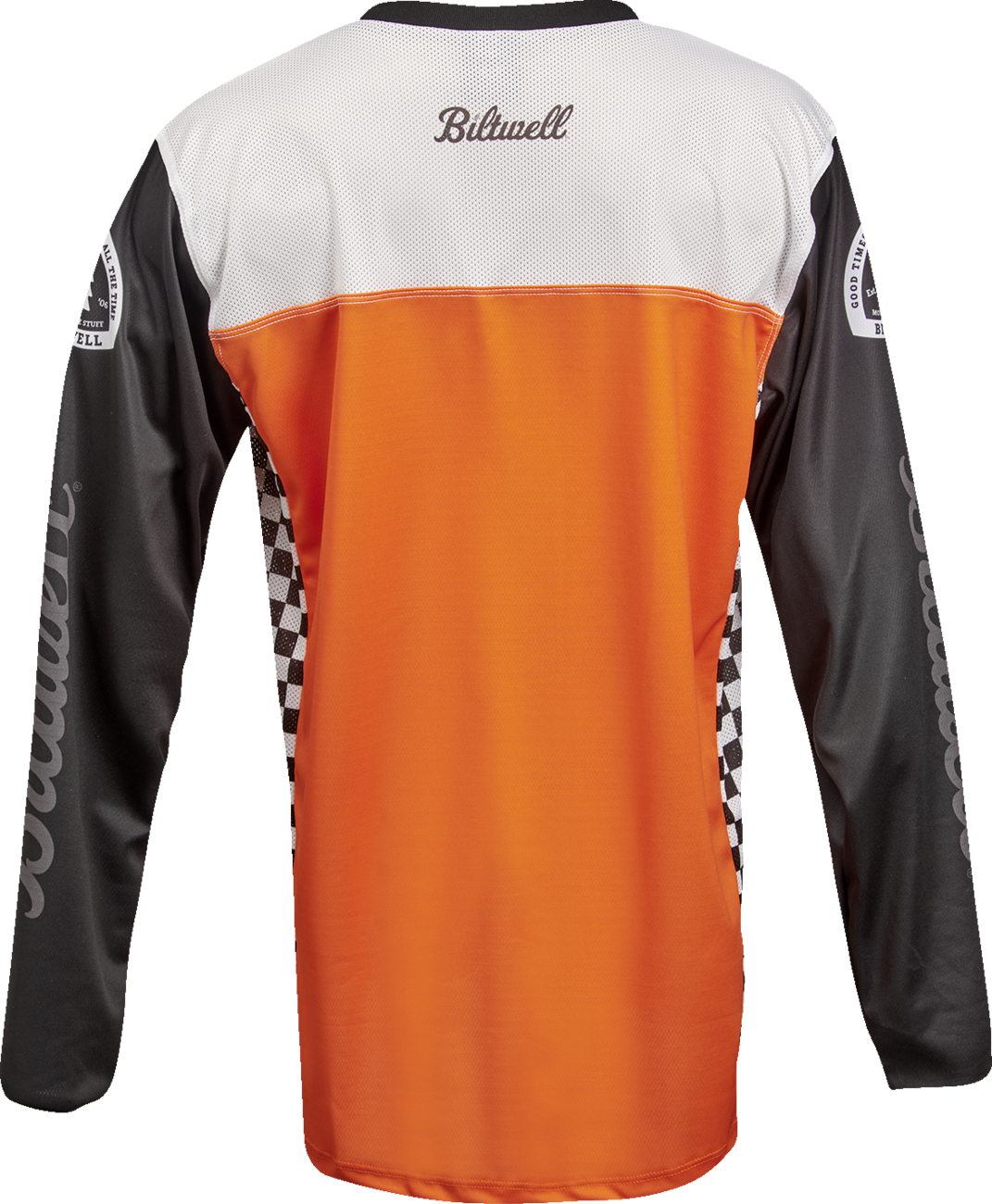 BILTWELL Good Times Jersey - Orange/Black - Medium 8120-087-003