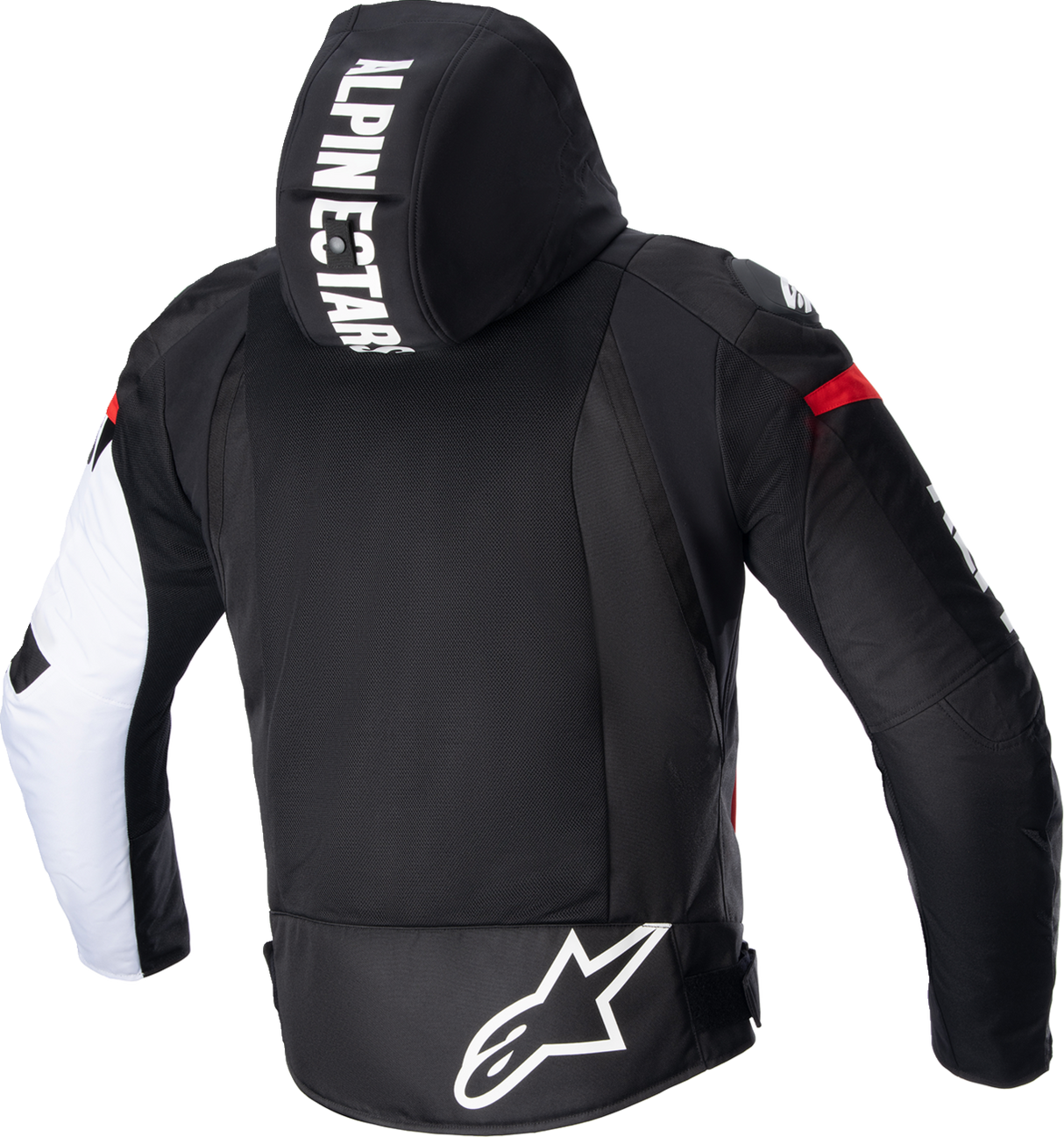 ALPINESTARS Zaca Air Jacket - Black/White/Red - Large 3306423-1231-L