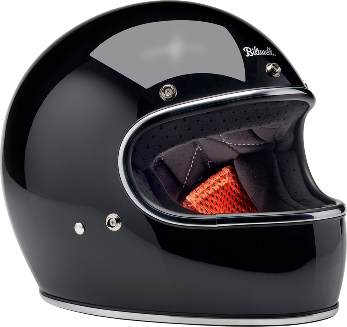 BILTWELL Gringo Motorcycle Helmet - Gloss Black - XS 1002-101-501