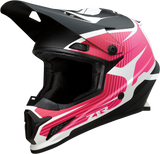 Z1R Rise Motorcycle Helmet - Flame - Pink - Small 0110-7257