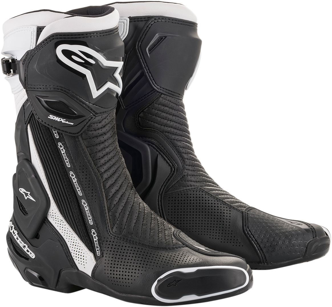 ALPINESTARS SMX+ Vented Boots - Black/White - US 12.5 / EU 48 2221119-12-48