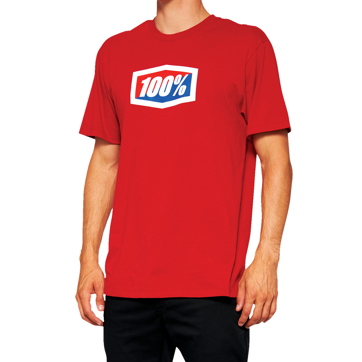 100% Official T-Shirt - Red - Small 20000-00010