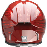 Z1R Jackal Motorcycle Helmet - Patriot - Red