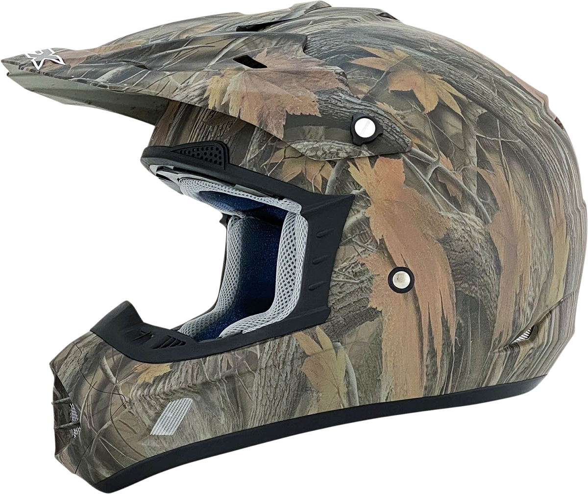 AFX FX-17 Motorcycle Helmet - Camo - Large 0110-1819