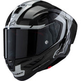 ALPINESTARS Supertech R10 Motorcycle Helmet - Element - Carbon/Silver/Black - XS 8200324-1368-XS