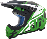 AFX FX-19R Motorcycle Helmet - Racing - Matte Green - Large 0110-7080