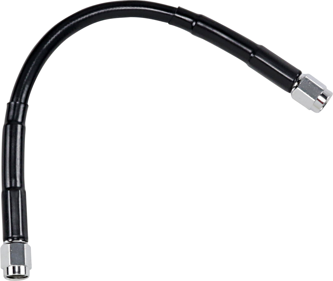 DRAG SPECIALTIES Universal Brake Line - Black - 9" 809-BLK