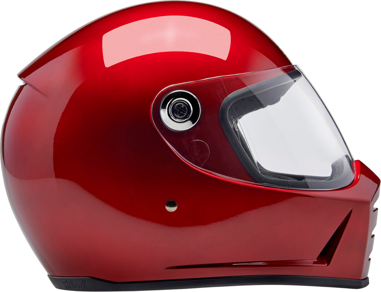 BILTWELL Lane Splitter Motorcycle Helmet - Metallic Cherry Red - Medium 1004-351-503