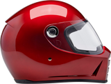 BILTWELL Lane Splitter Motorcycle Helmet - Metallic Cherry Red - Medium 1004-351-503