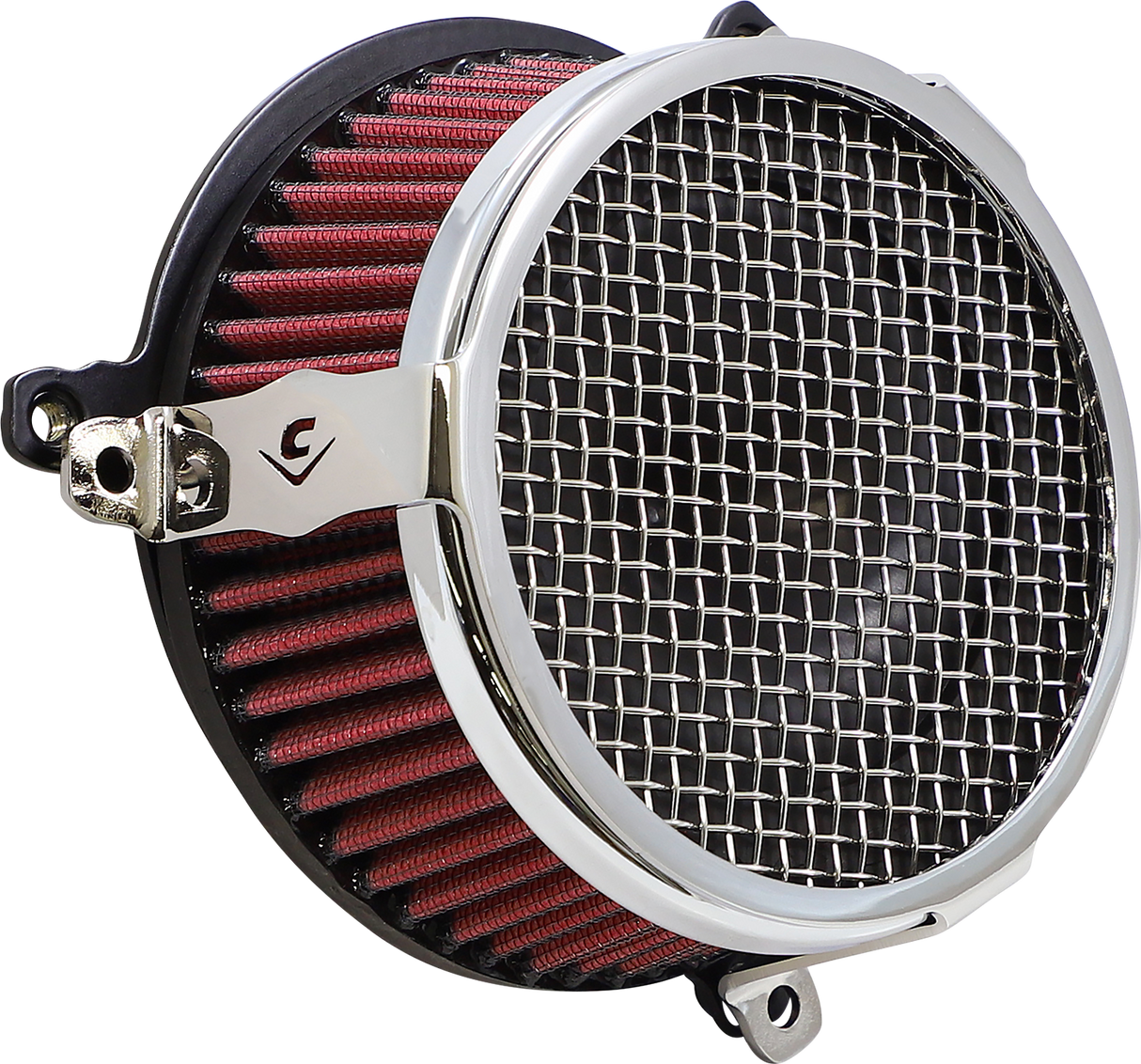 COBRA Air Filter - Plain - Chrome 606-0101-03-SB