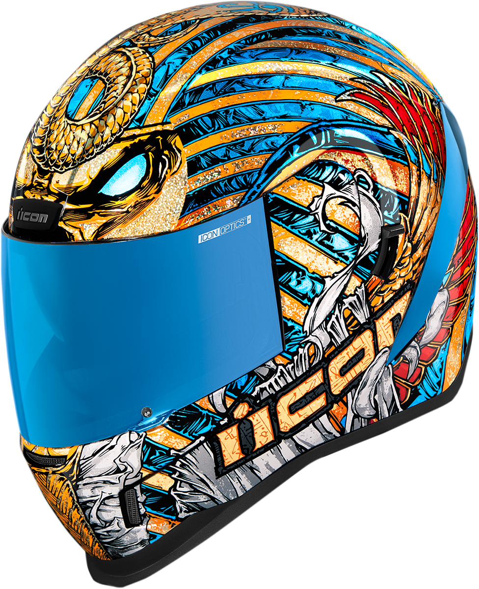 ICON Airform™ Motorcycle Helmet - Pharaoh - Gold - XS 0101-14085