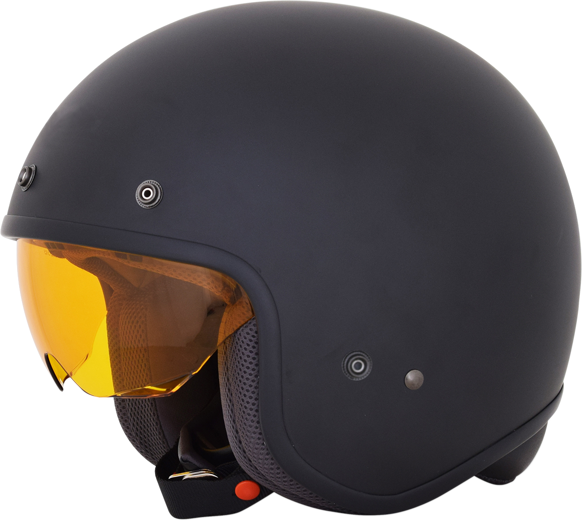 AFX FX-142Y Motorcycle Helmet - Matte Black - Small 0105-0035