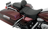 DRAG SPECIALTIES Pillion Seat - Mild Stitched - Narrow - FL '99-'22 0801-0469