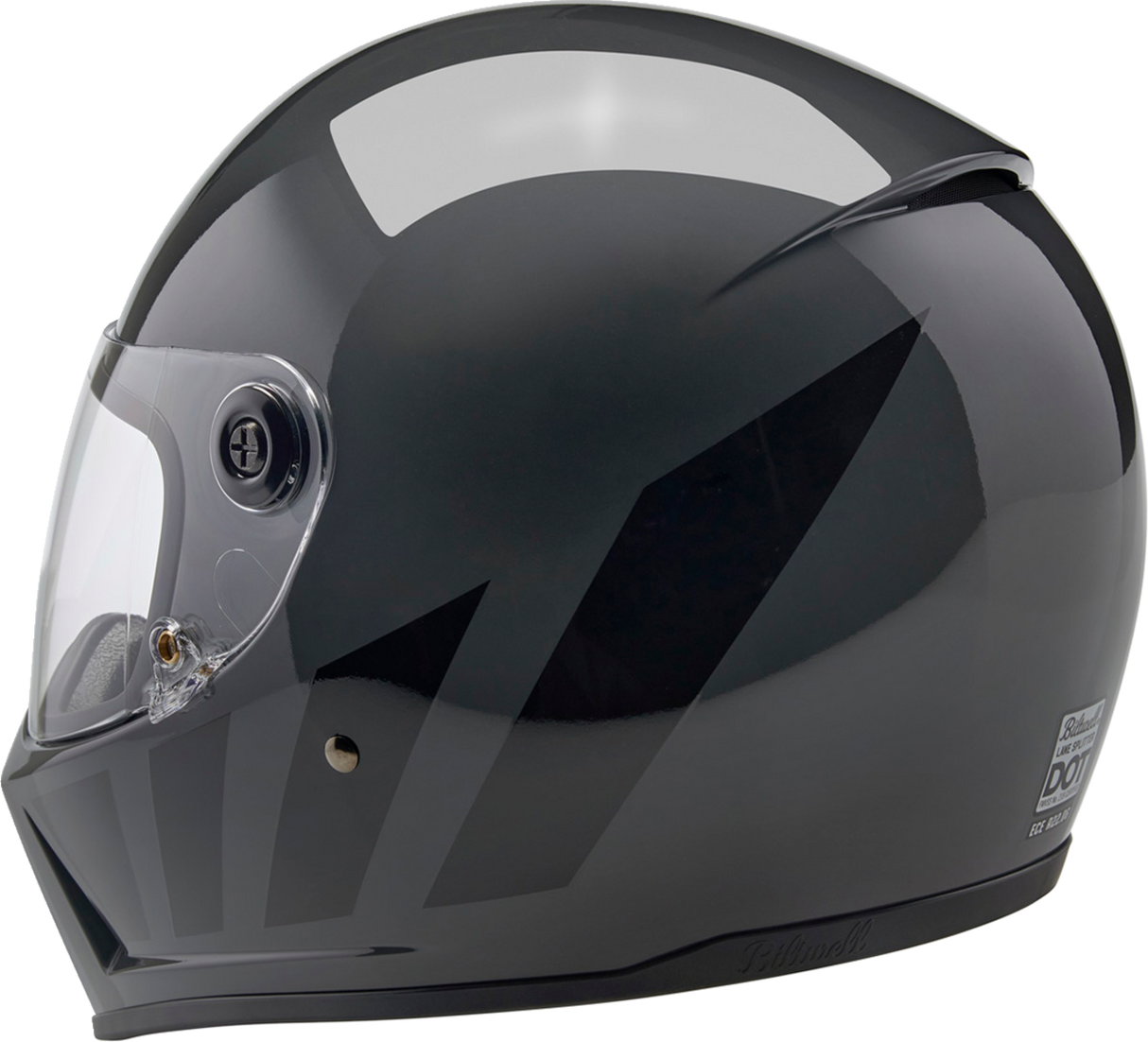 BILTWELL Lane Splitter Motorcycle Helmet - Storm Gray Inertia - XS 1004-569-501