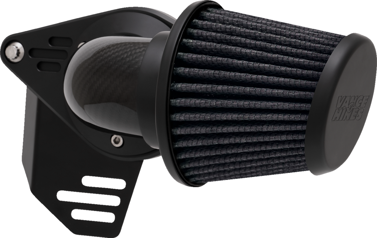 VANCE & HINES VO2 Falcon Air Intake - Weaved Carbon Fiber - M8 40049