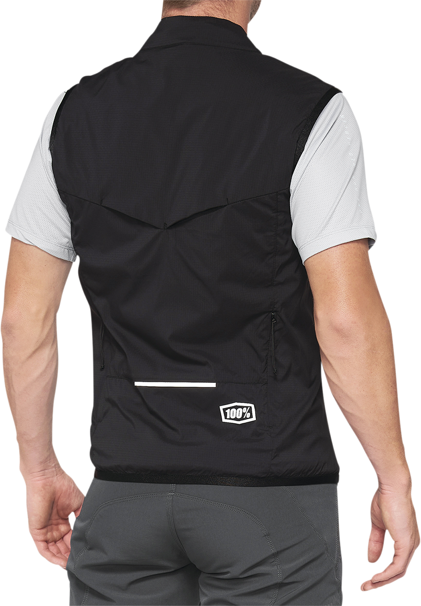 100% Corridor Vest - Black - Medium 40043-00001