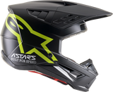 ALPINESTARS SM5 Motorcycle Helmet - Compass - Matte Black/Yellow Fluo - Medium 8303321-1559-MD