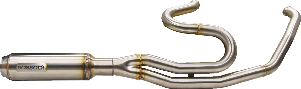 BASSANI XHAUST Exhaust Harley Davidson Touring 2017-2025 Race Mid-Length Super Bike 1F98SS