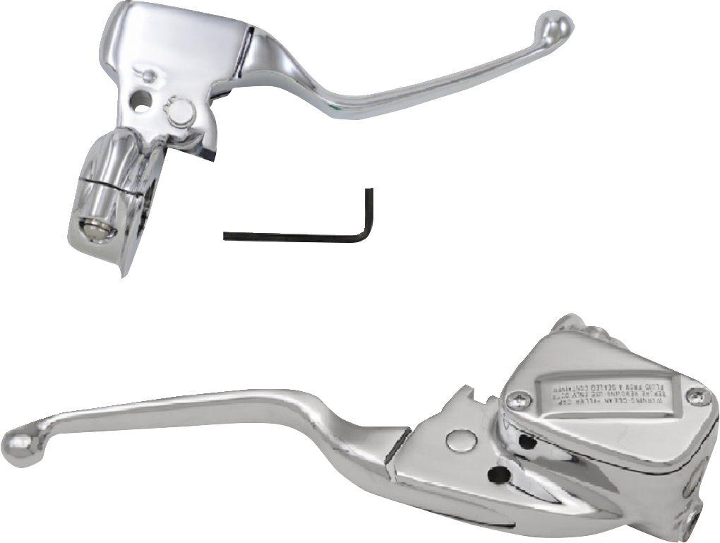 DRAG SPECIALTIES Handlebar Controls - Chrome F/SINGLE DISC MODELS ONLY H07-0805-A