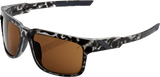 100% Type-S Sunglasses - Black Havana - Bronze 61032-259-73