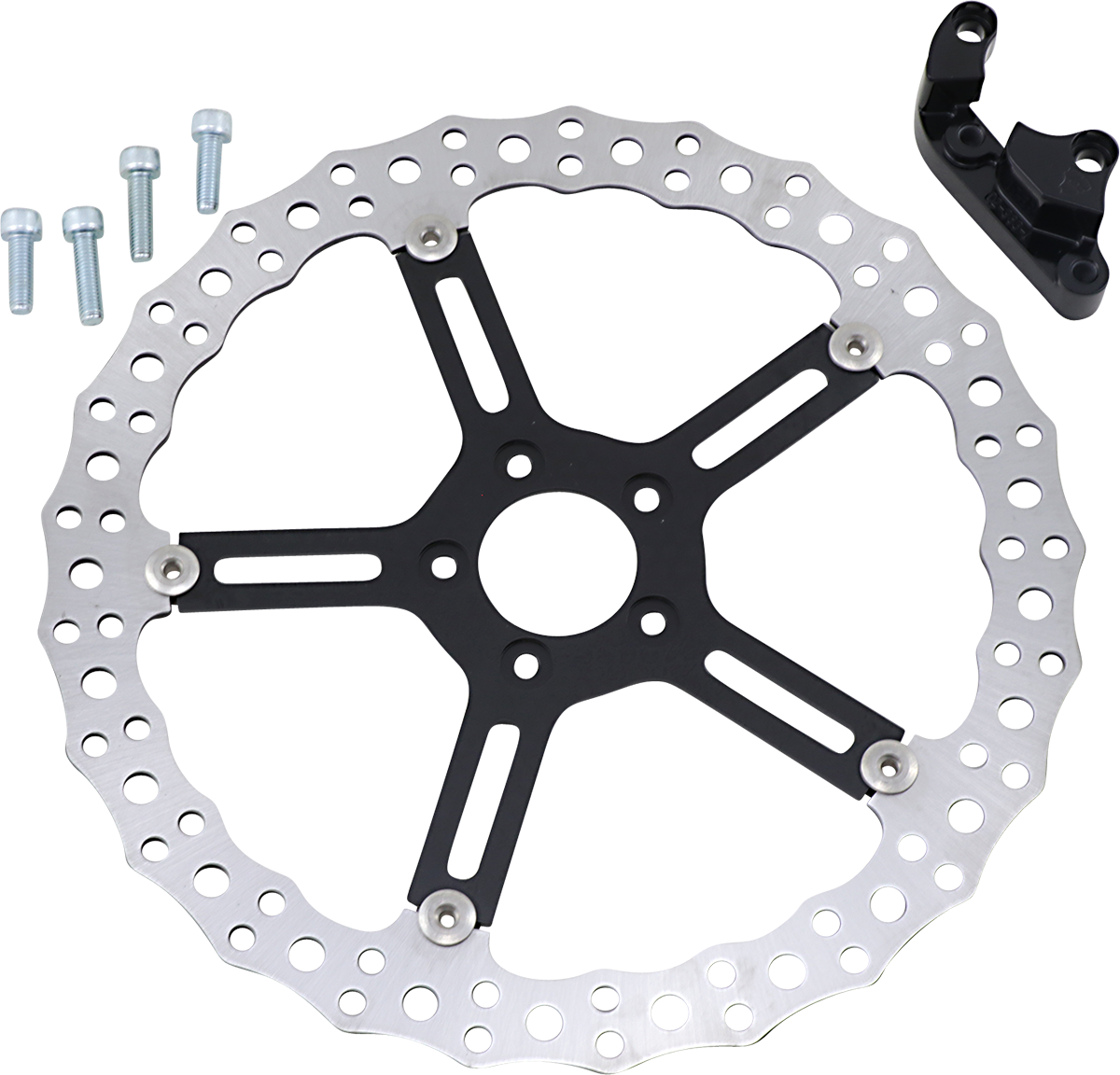 ARLEN NESS Jagged Brake Rotor - 15" - FXLR/FXBB - Left 02-996