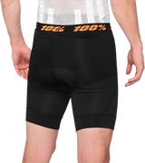 100% Crux Liner Shorts - Black - US 34 40048-00003