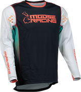 MOOSE RACING Agroid Jersey - Teal/Black - Small 2910-6994