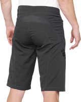 100% Airmatic Shorts - Charcoal - US 30 40021-00015