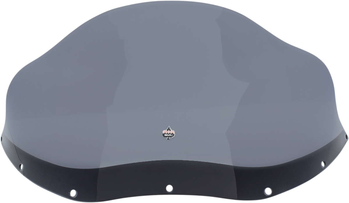 Klock Werks Flare™ Windshield for Harley Davidson FXRP FXRT FXRD 1983-1993, 12" Dark Smoke KWW-02-0573