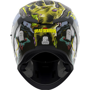 ICON Airform™ Motorcycle Helmet - Dead Serious - Black - 3XL 0101-17444