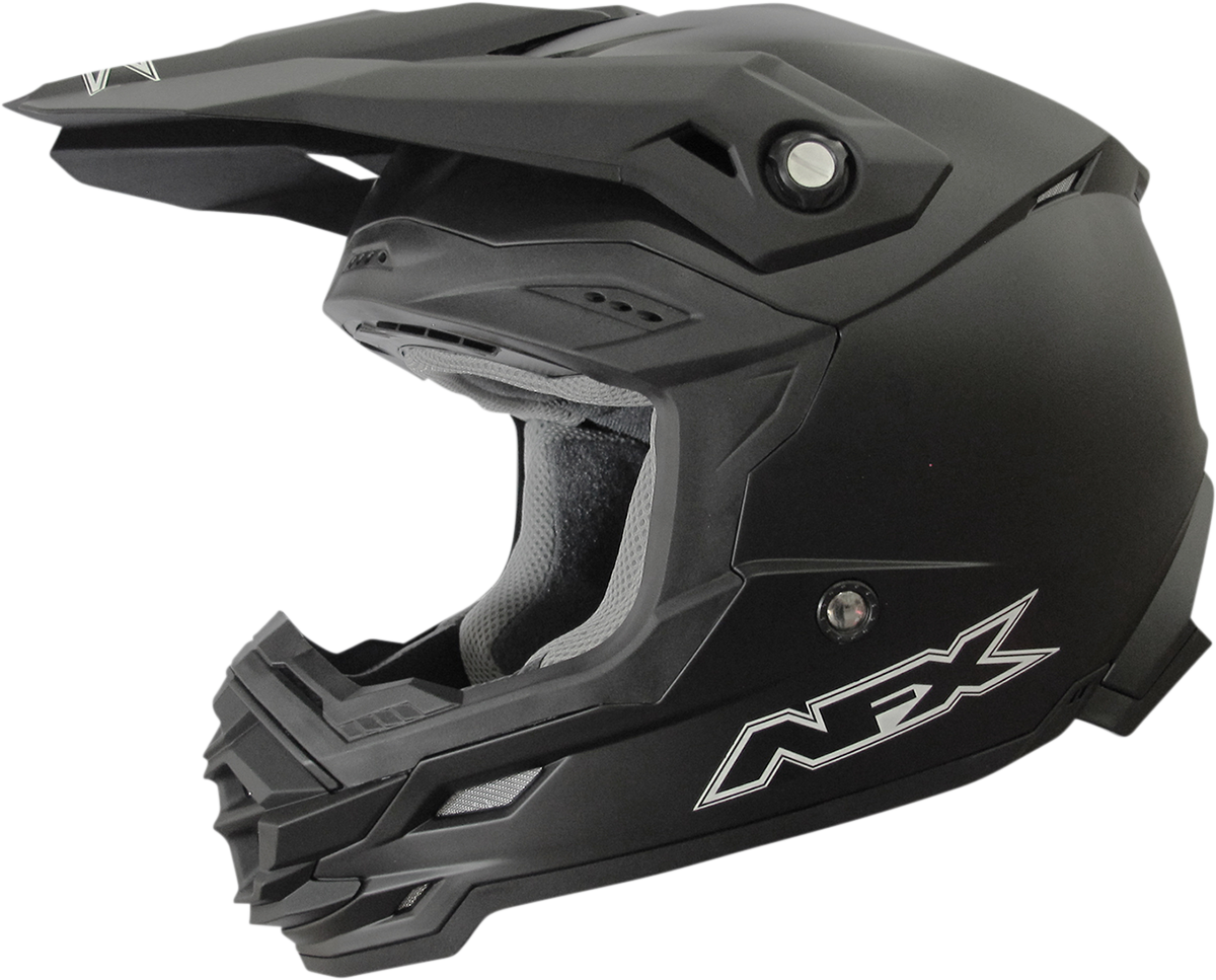 AFX FX-19R Motorcycle Helmet - Matte Black - Medium 0110-7035