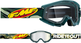 FMF PowerCore Goggles - Assault - Camo - Clear F-50050-00001 2601-3006