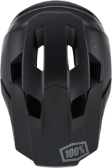 100% Trajecta Helmet - Fidlock - Black - Large 80003-00003