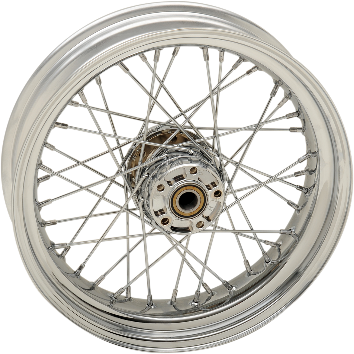 DRAG SPECIALTIES Rear Wheel - Single Disc/ABS - Chrome - 17"x4.50" - '12-'17 FXD 64549