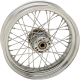 DRAG SPECIALTIES Rear Wheel - Single Disc/ABS - Chrome - 17"x4.50" - '12-'17 FXD 64549