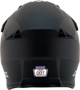 AFX FX-14 Motorcycle Helmet - Matte Black - XS 0110-7027